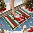 thumbnail image 5 of ToyKingdee Christmas Kitchen Rugs Bathroom Rug Non-Slip Red Door Mat Rugs for Entryway Indoor, Small Washable Throw Soft Bath Mat, Holiday Decor Untra-Thin Carpet, 5 of 6