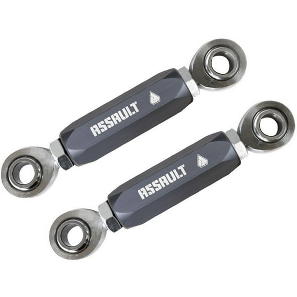 Assault Industries Grey Adjustable Rear Sway Bar Links for CanAm