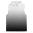 thumbnail image 2 of RMGVDSD Boys Tank Tops Gradient Color Hooded T-Shirts For Kids Sleeveless Pullover Hoodies Lightweight Pocket Athletic Tops 5-6 Years, 2 of 4