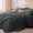Dark Grey, variant on Queen Comforter Set Emerald Green - Bed in a Bag Queen Size 7 Pieces, Soft Bedding Set for All Seasons, Christmas Premium Queen Comforter Set with Comforter, Sheets, Pillowcases & Shams