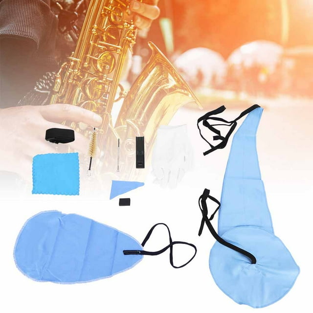 Kit de Limpieza de Saxofón, Juego de Mantenimiento Ligero y Suave Con Sensación de Caída para Saxofones