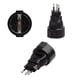 thumbnail image 2 of Eu Standard 16a 250v Swiss 3pin Round Male To Female Power Supply Adapter, 2 of 5