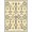 Black White Beige, Pattern 13, variant on Design&I 8'x10' Washable Area Rug Snag-Free Farmhouse Symmetrical Border Interlocking Entryway Boho Bathroom for Dining Room, Large Office, Lounge