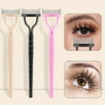 thumbnail image 3 of Visland Eyelash Comb Portable Eyelash Separator Tool Eyelash Definer Mascara Comb Cosmetic Brushes Tool for Easy Separation Effective Brows Grooming Brush, 3 of 8