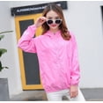 thumbnail image 1 of Chamarra Repelente Unisex Deporte, Para Correr Ejercicio - Rosa - XL Dara Baby D0025_13, 1 of 2
