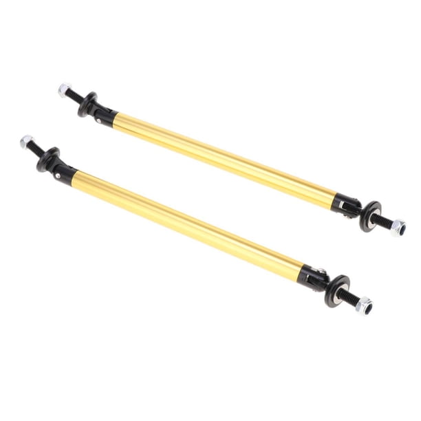2 XAdjustable Barra De Soporte De Barra De Soporte Divisor Del Difusor De Del Parachoques Delantero Universal 150mm