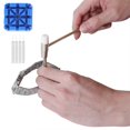 thumbnail image 3 of AVEKI Watch Removal Kit, 6Pcs Watch Repair Tools Set, Watch Link Remover,Watch Band Adjustment Holder Hammer Punching Pin Removal Kit B0514, 3 of 8