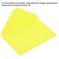 thumbnail image 4 of Uxcell Mini Envelopes Gift Cards Business Cards Envelope for Weddings, Light Yellow 50 Pack, 4 of 6