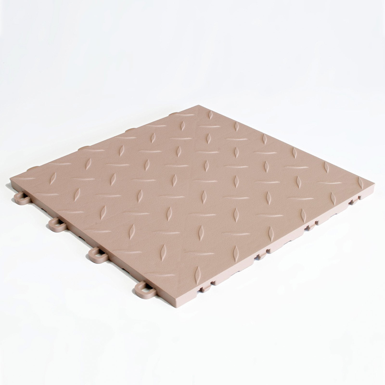 BlockTile Garage Flooring Interlocking Diamond Top Tiles 27 Pack 