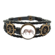 thumbnail image 1 of Cheetah Brown animal Pulsera marina tejida en cuero, 1 of 4