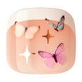 thumbnail image 4 of KISS imPRESS No Glue Needed Press On Nails, Design, Dress Code, White, Short Squoval, 24 Count, 4 of 7