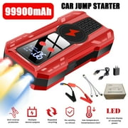12V Portable Jump Starter,Kepeak Car Battery Booster Pack with Digital Screen, for up to 4-Liter Gas Car