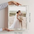 thumbnail image 2 of 4pcs - Distressed White Wooden 8x10 Picture Frame | Tabletop or Wall Decor, Gallery Photo Frames, 2 of 5