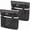 Two Zip Pockets, 2pack-Black, variant on Fammart Mesh Shower Caddy Portable with Drawstring and 7 Deeper Pockets for College Dorm Essentials, Hanging Shower Caddy Basket,Quick-Dry Shower Tote Bag for Toiletry,Bathroom,Camp,Gym, Black