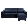thumbnail image 1 of Sofá Love Chaise Derecho en L Eros 3 Plazas Azul para Sala, 1 of 8
