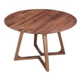 thumbnail image 4 of GODENZA DINING TABLE ROUND WALNUT, 4 of 9