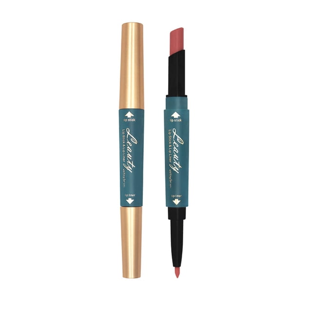 Rouges à Lèvres pour Femmes Rouge à Lèvres Double Tête Crayon à Lèvres, Brillant à Lèvres Waterproof Rouge à Lèvres Liquide Mat, Stylo Émail Double Lèvre Non Collant
