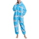 thumbnail image 1 of Mono con Capucha Difusa Ropa de Dormir Lindo Estampado de Animales Cálido Manga Larga Pantalones Largos Pijamas de Lana Mono para Mujeres Hombres Tipo 4 L, 1 of 6