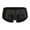 Black, variant on Men's Everyday Comfort Briefs Breathable Sheer Shine Low Rise Underwear for Daily Wear Soft Flexible Fit All-Year