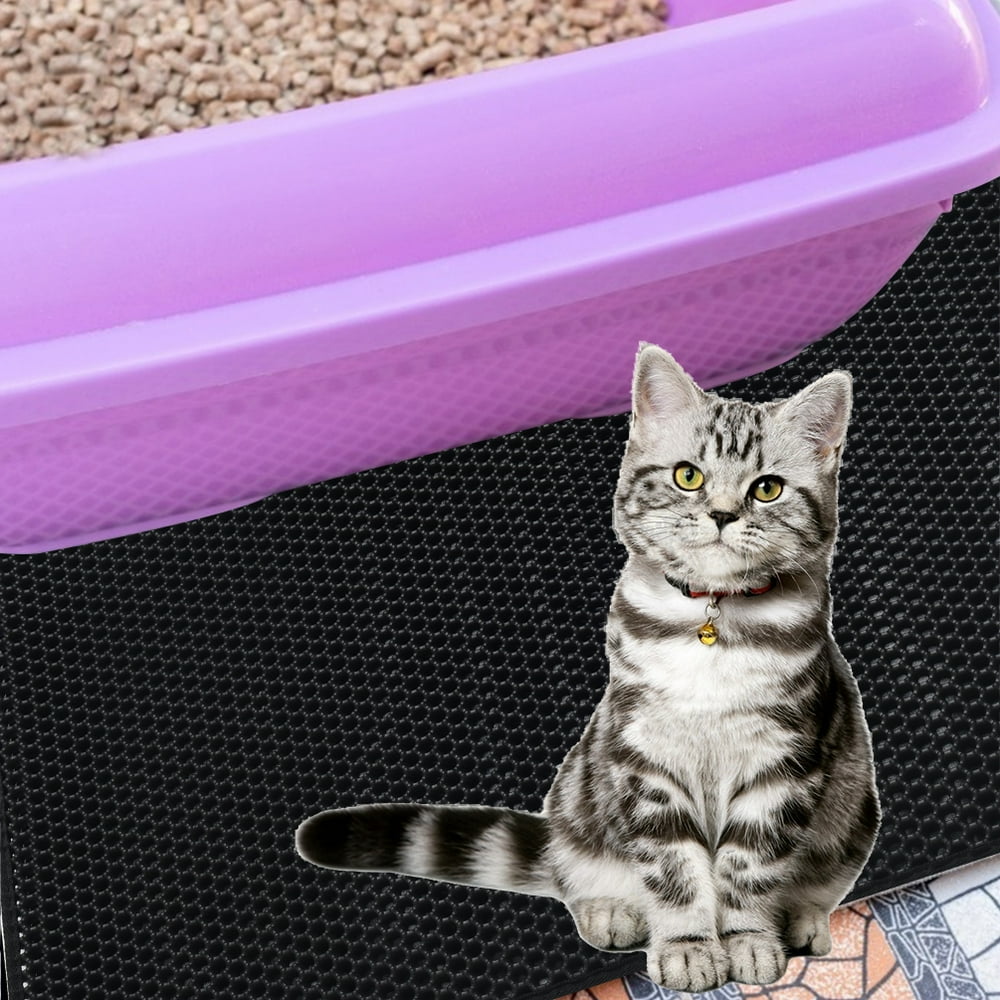 Cat Litter Mat Petacc Household Pet Mat DoubleLayer Design Waterproof Urine Proof