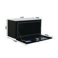 thumbnail image 2 of Northern Tool + Equipment Underbody Truck Toolbox with Drop Door, 24in. x 17in. x 18in., Steel, Gloss Black, T-Handle Latch, 2 of 3
