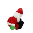 thumbnail image 5 of Northlight 12" Animated Tickle 'n Laugh Santa Claus Plush Christmas Figure, 5 of 7