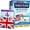 Flags, variant on Quokka World Flags, US Presidents & States Flash Cards – 338 Geography Trivia Cards for Kids 10+, Teens, Adults & Families