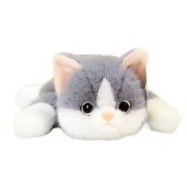 BESTSKY Weighted Cat Stuffed Animals 0.6 Lbs Cute Realistic Kitten Plush Toys 11.8 inch Soft Plushies Gifts for Kids,Cute Kitten Plushies Toy Gifts for Boys and Girls