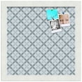 thumbnail image 2 of PinPix 12x12 Custom Cork Bulletin Board Blue Diamond Poster Board Has a Fabric Style Canvas Finish, Framed in Blue Diamond, by ArtToFrames (PinPix-222), 2 of 6