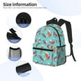 thumbnail image 4 of Kuqiui Backpack for Men and Women – Durable Lightweight Travel Backpack with Laptop Compartment, School & Work Daypack-Sea Otters Family In Blue Water, 4 of 7