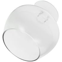 WHAMVOX  Glass Goldfish Bowl Decorative Tank Plant Office Transparent