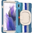 thumbnail image 1 of Funda protectora de color para Samsung Tab S7 Fe de 12,4 pulgadas con soporte para bolígrafo, anillo ajustable grande y protección contra golpes., 1 of 5