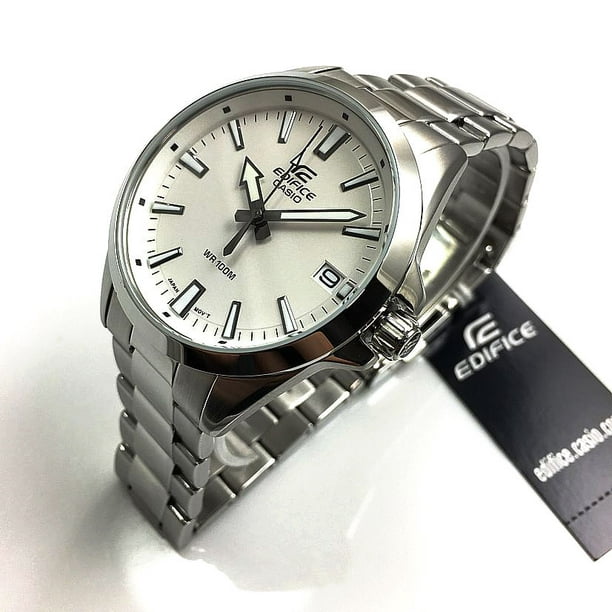 Men's Quartz Watch with Stainless-Steel Strap, Silver, 19.7 -