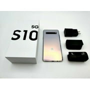 Samsung Galaxy S10 5G 256GB Majestic Black Crown Silver (Verizon) [RETAIL BOX]