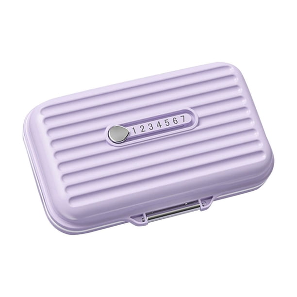 Caja Medne portátil compartimentada,equipaje de mano de viaje,caja Medici sellada multifuncional,almacenamiento