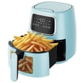 thumbnail image 3 of Kitchen Elite 5.5 Qt Digital Air Fryer, 7-in-1 Small Airfryer with LED Screen, Blue, 3 of 8