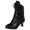 Black,#006, variant on Vintage Victorian Boots for Women Granny Boots Lace up Ankle Boots Mid Calf Chunky Heel Booties Witch Costume Renaissance Shoes,36