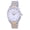 Silver, variant on Westar 50243SPN601 40 mm White Dial Two Tone Stainless Steel Quartz Men Casual Watch, White