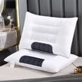 thumbnail image 1 of Fiudx Almohada Magnética Tridimensional con Protección Cervical, Transpirable y Absorbente de Humedad, Masaje Relajante para Dormir, Multiusos, Cómoda Decoración para Dormitorio, Tamaño 42 X 65 Cm, 1 of 1