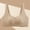 Beige, variant on Jelly Bras For Women Womens Wireless Supportive Bra Full Coverage Anti Sagging Correction Versatile Wear Red M-4Xl