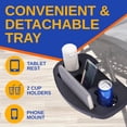 thumbnail image 5 of SereneLife Adjustable Zero-Gravity Chair Gray Black, 5 of 8