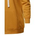 thumbnail image 4 of A2Y Women's Relax Fit Long Sleeve Kangaroo Pockets Hoodie Sweatshirts Ash Mustard M, 4 of 6