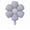 W, variant on 7 Packs of Smiling Face Sunflower Balloons - Cheerful Daisy Party Decorations for Birthdays and Celebrations