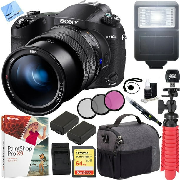 Sony RX10 IV CyberShot High Zoom 20.1MP Camera with 24600mm F.2.4F4