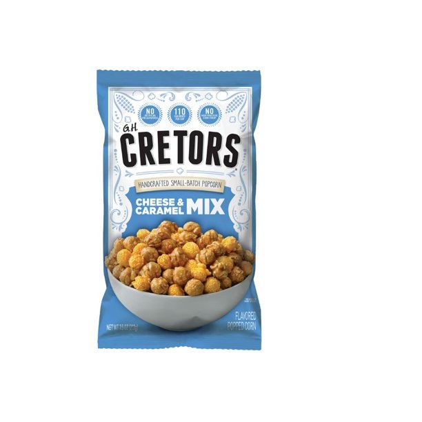 Gh Cretors The Mix Popped Caramel And Real Cheddar Cheese Pop Corn 75 Ounce Pack Of 2