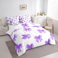 thumbnail image 3 of Castle Fairy Kawaii Bow Knot Girl Bedding Comforter Set,Dreamy Princess King Bedding Sets, 3 of 8