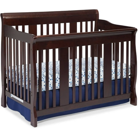 Delta Children Madrid 4 In 1 Convertible Crib Dark Chocolate