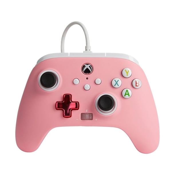 Control Alámbrico Power A Xbox Series Pink