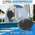 thumbnail image 3 of ECOXGEAR: EcoJourney Bluetooth Speaker with Dry Storage 50+ Hours of Playtime 100% Waterproof IP67 Rugged and Loud(Gray), 3 of 8