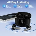 thumbnail image 6 of Wireless Earbuds for Samsung Galaxy S25 S24 Ultra, Bluetooth 5.3 Headphones Bass Stereo Noise Canceling Ear Buds with Mic LED Display, IPX7 Waterproof in Ear Earphones for Phone Laptop Sports Workout, 6 of 13